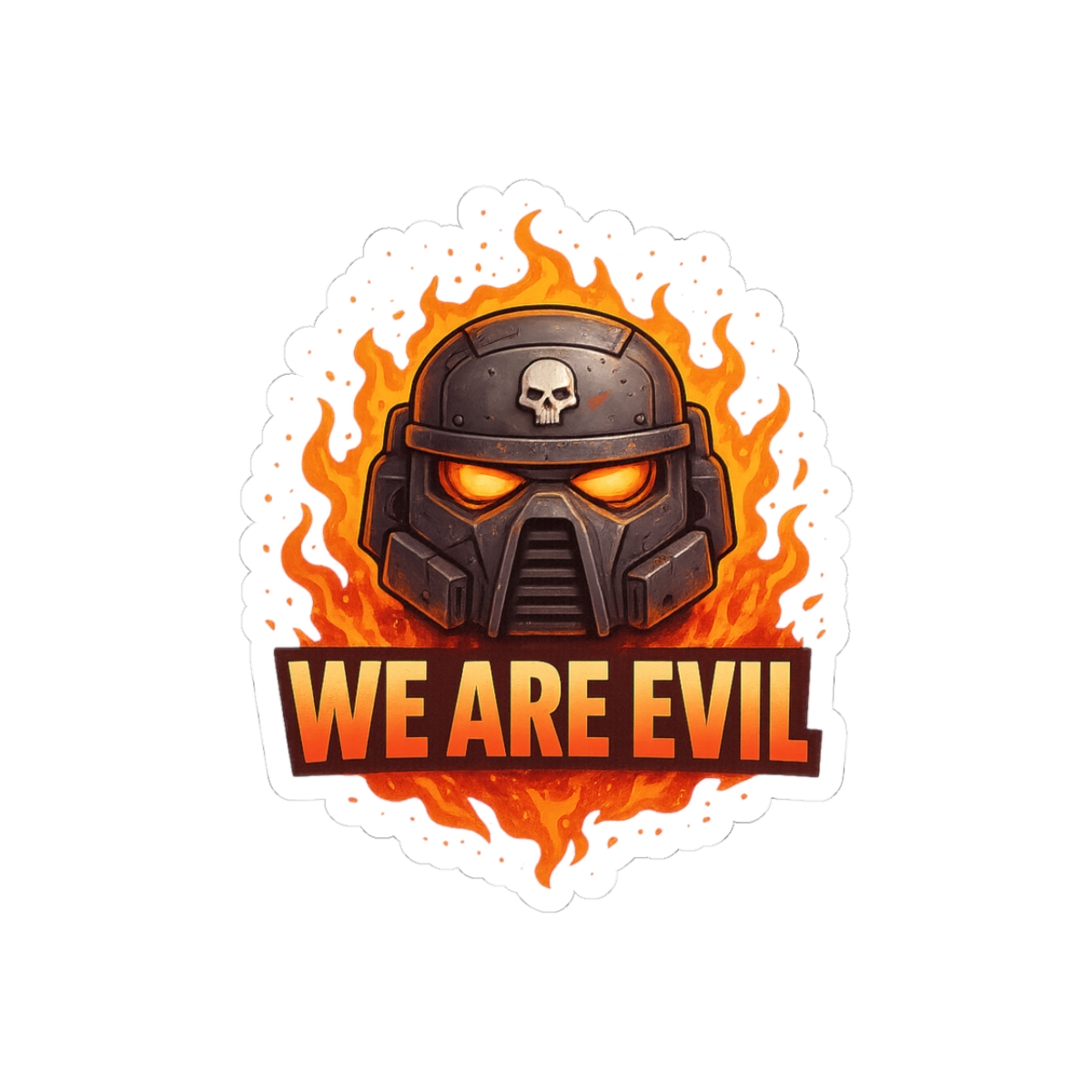 Shock Troop of Dark Unity Fantasy Sticker - Official stickers merchandise