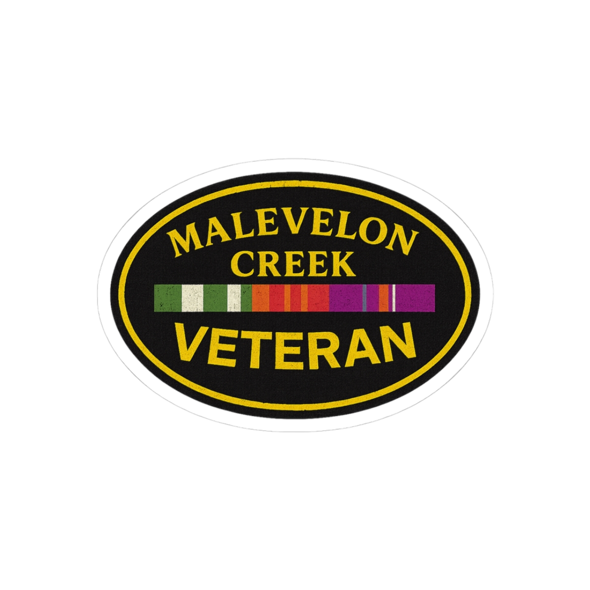 Malevelon Creek Veteran Gaming Sticker - Official stickers merchandise