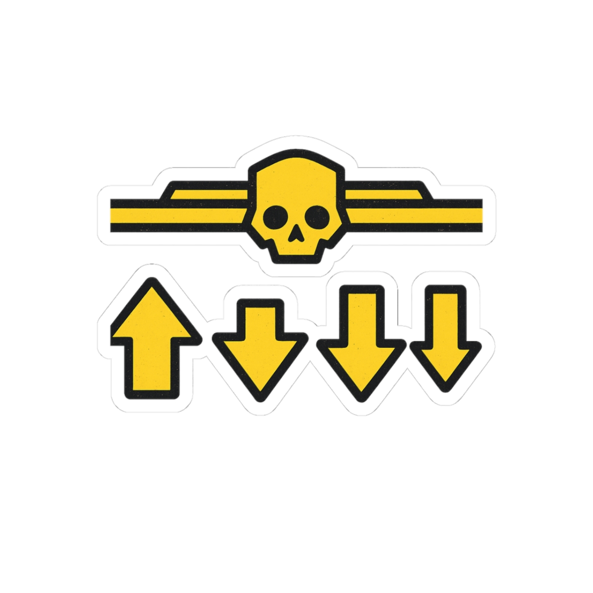 Almighty 500 KG Bomb Explosive Sticker - Official stickers merchandise