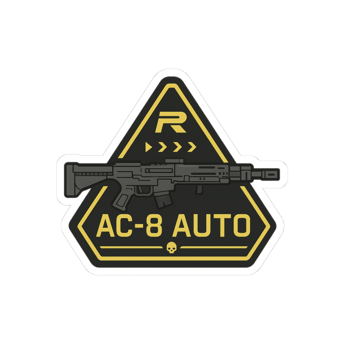 AC 8 Autocannon Military Sticker - Official stickers merchandise