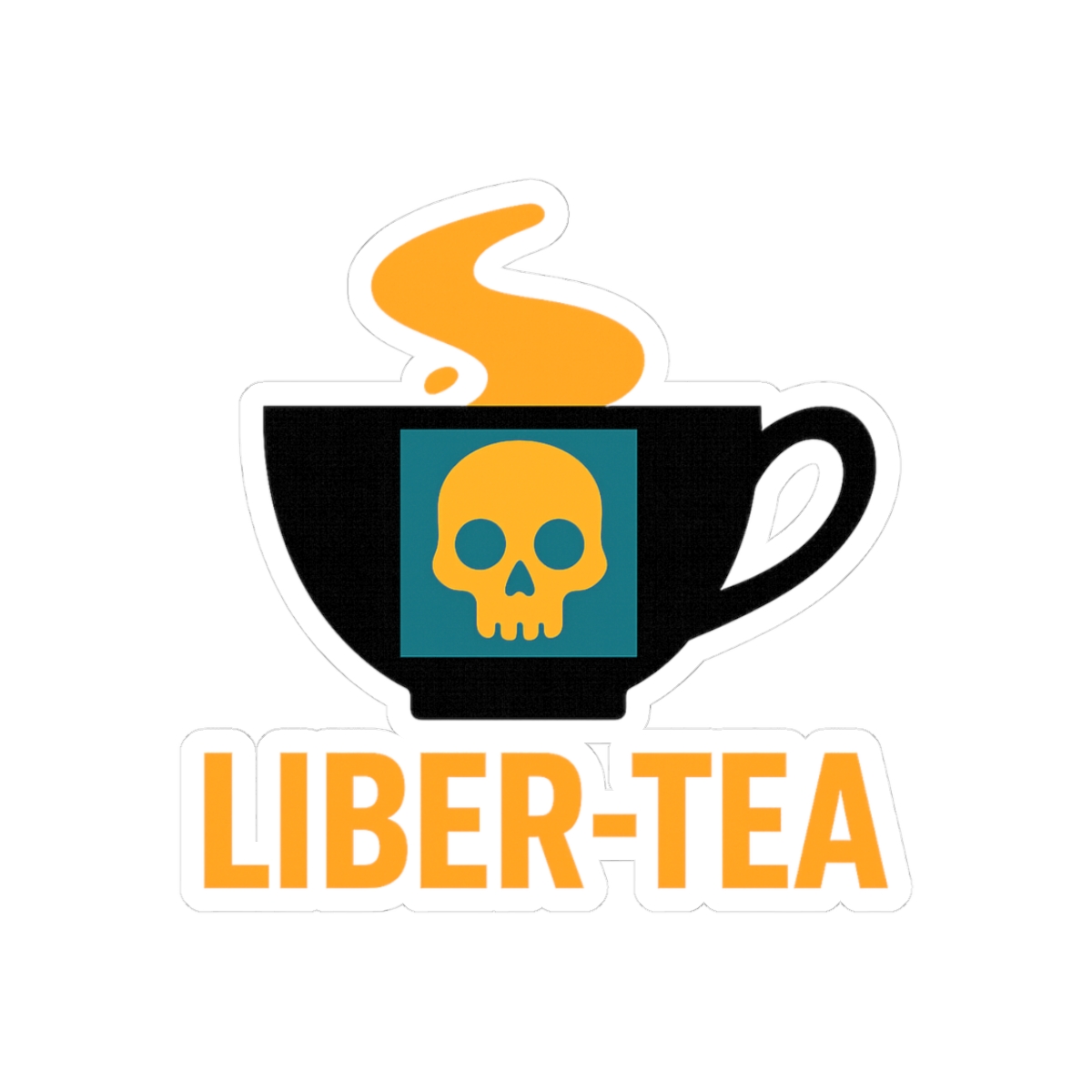 Helldivers Liber-Tea Pun Gaming Sticker - Official stickers merchandise