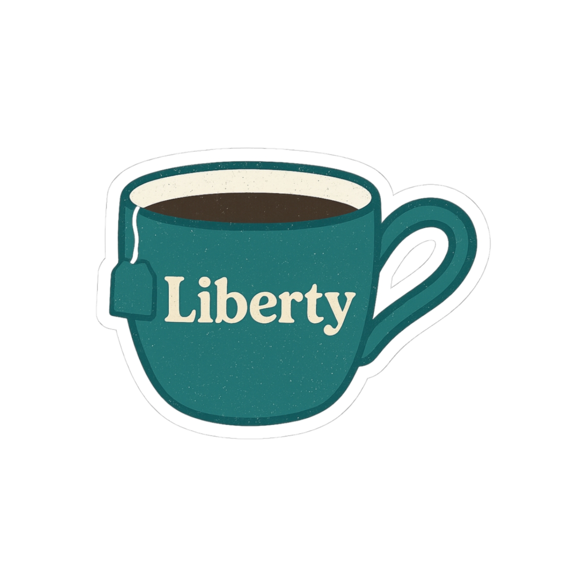 Liberty Tea Patriotic Sticker - Official stickers merchandise