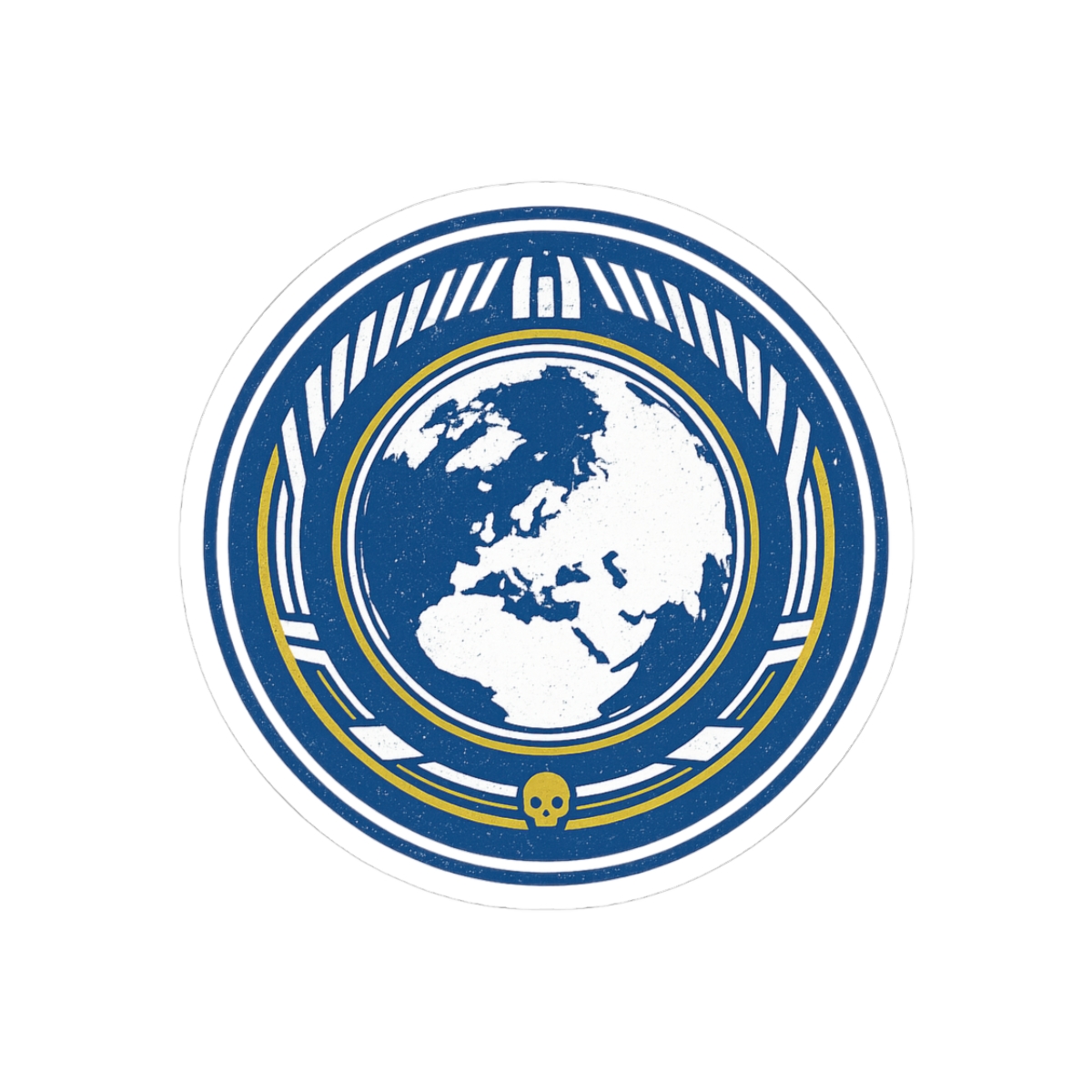 Shield of Super Earth Helldivers Sticker - Official stickers merchandise