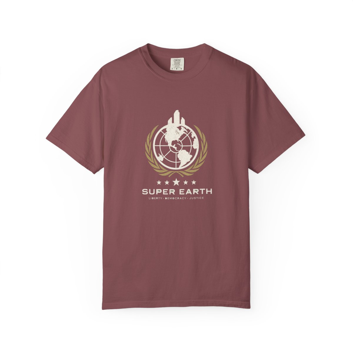 Helldivers Super Earth Patriotic T-Shirt - Official t-shirts merchandise