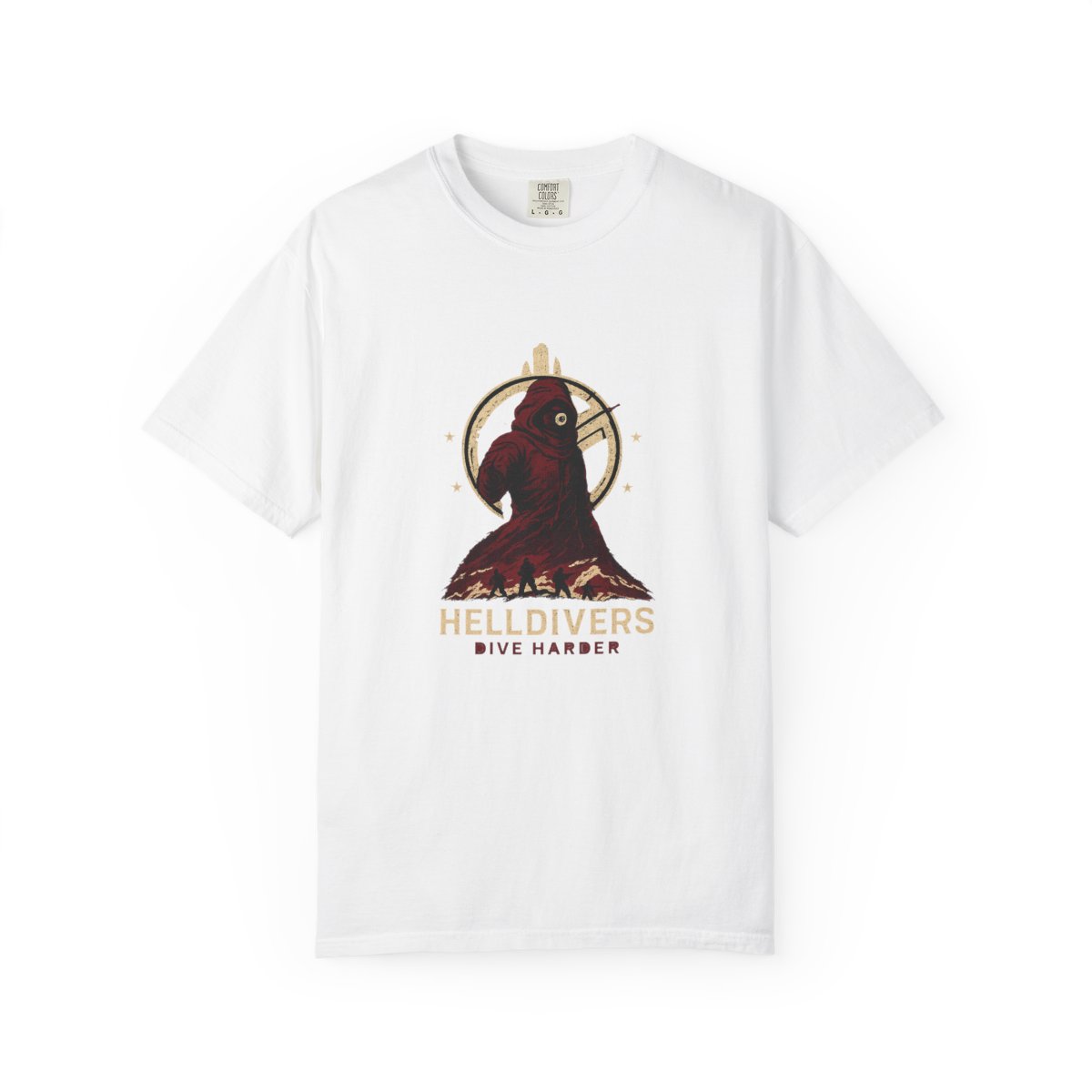 Helldivers Dive Harder Epic Gaming T-Shirt - Official t-shirts merchandise