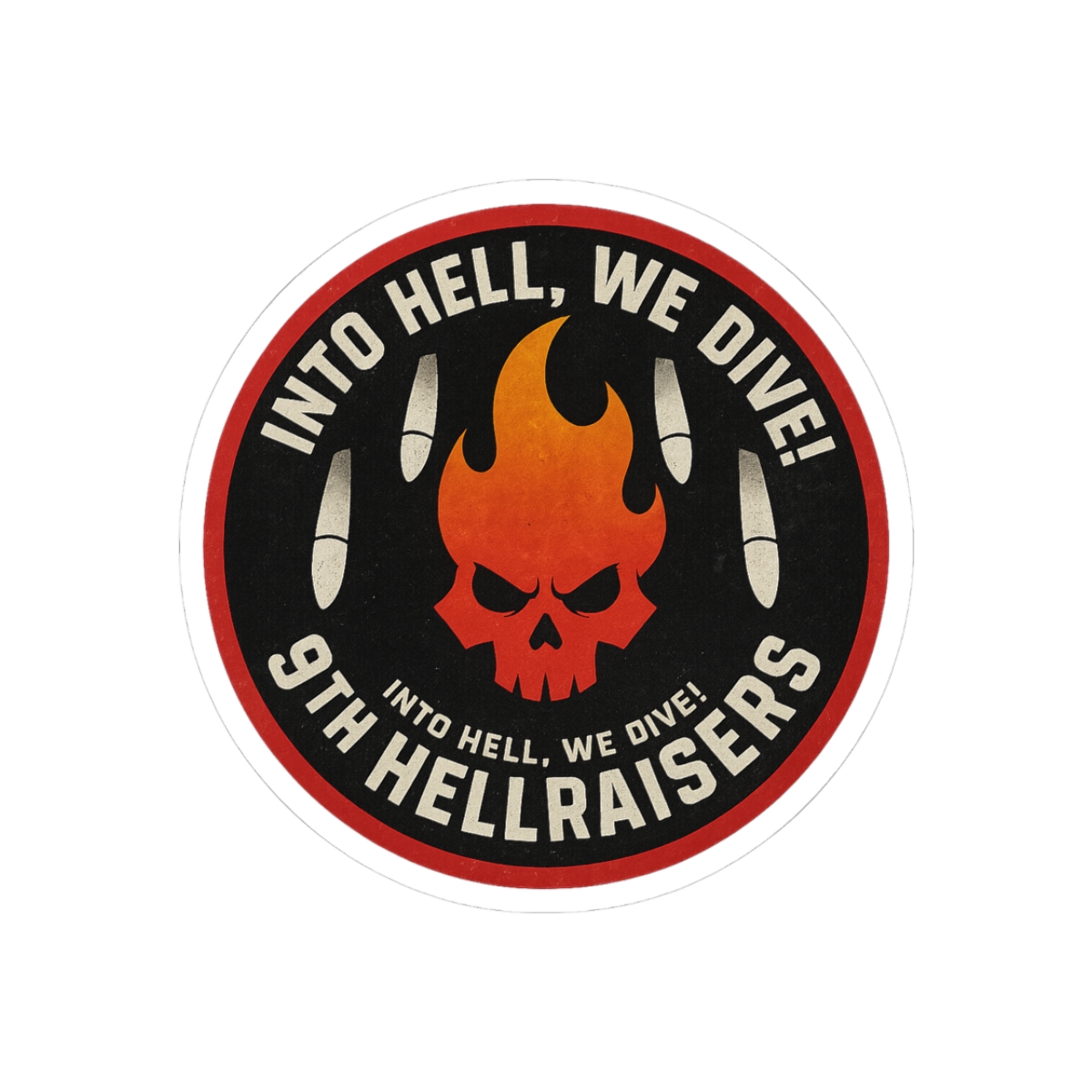Hellraisers Bold Thrill-Seeker Sticker - Official stickers merchandise
