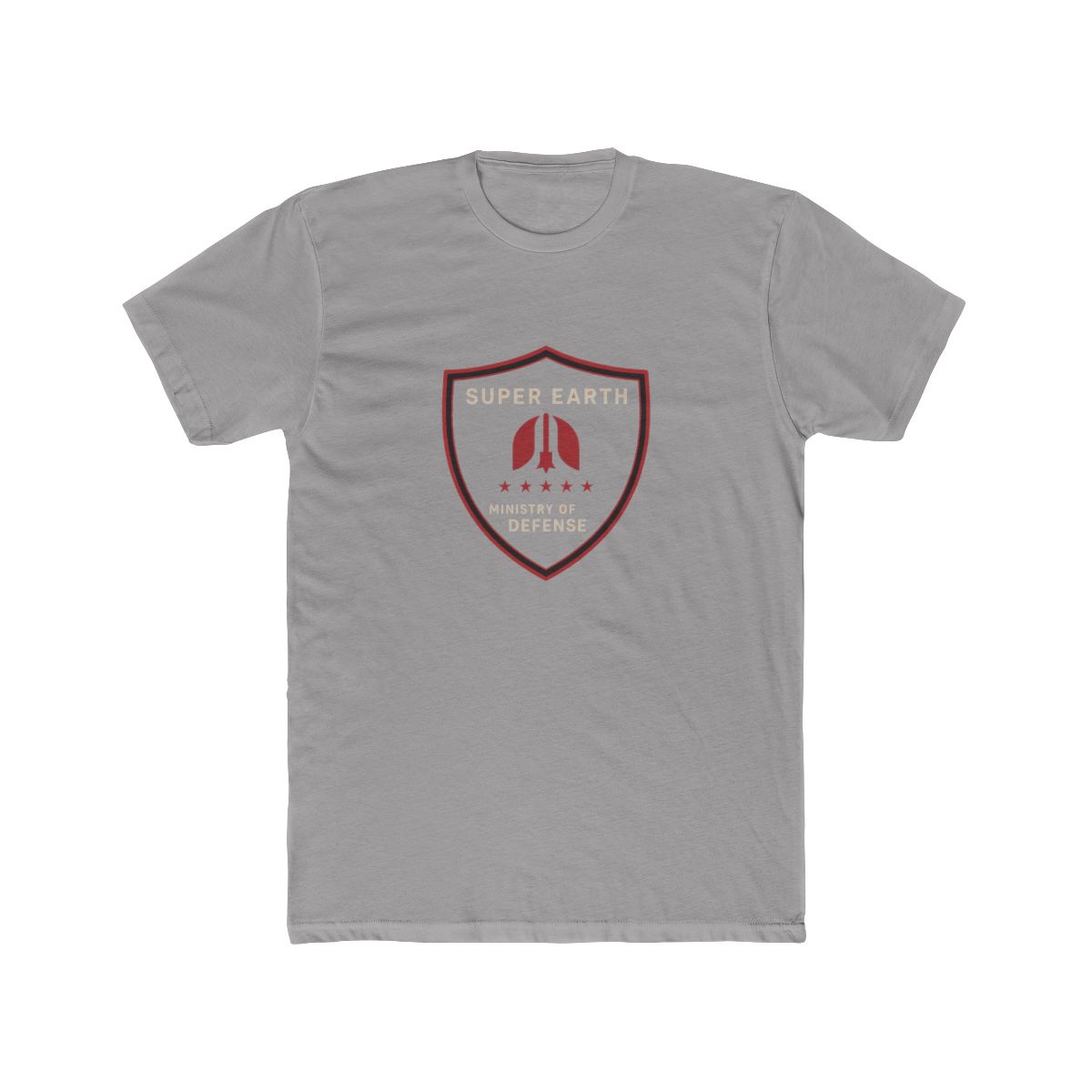Super Earth Ministry of Defense Shield T-Shirt - Official t-shirts merchandise