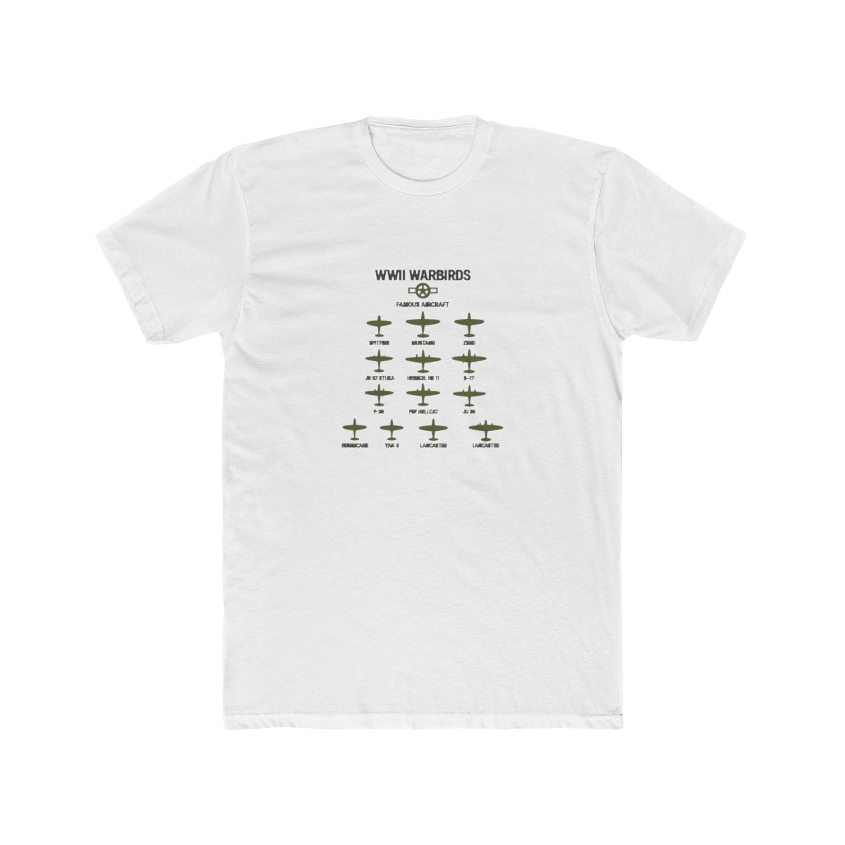 Vintage US WW2 Warbirds Aviation T Shirt - Official t-shirts merchandise