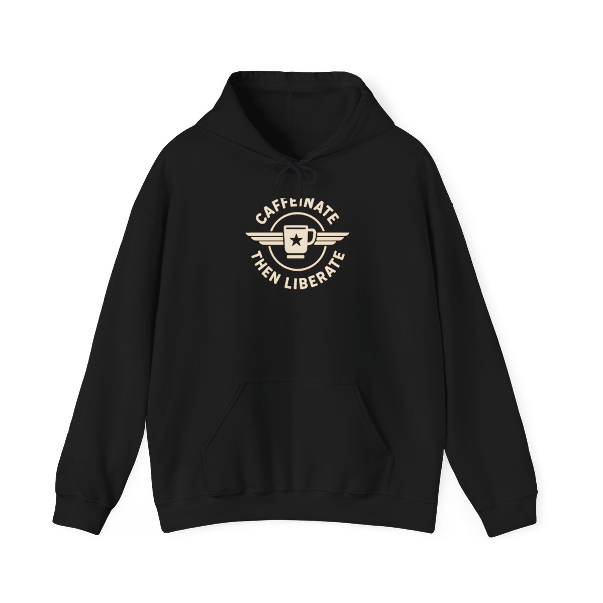 Caffeinate Then Liberate Hoodie - Official hoodies merchandise