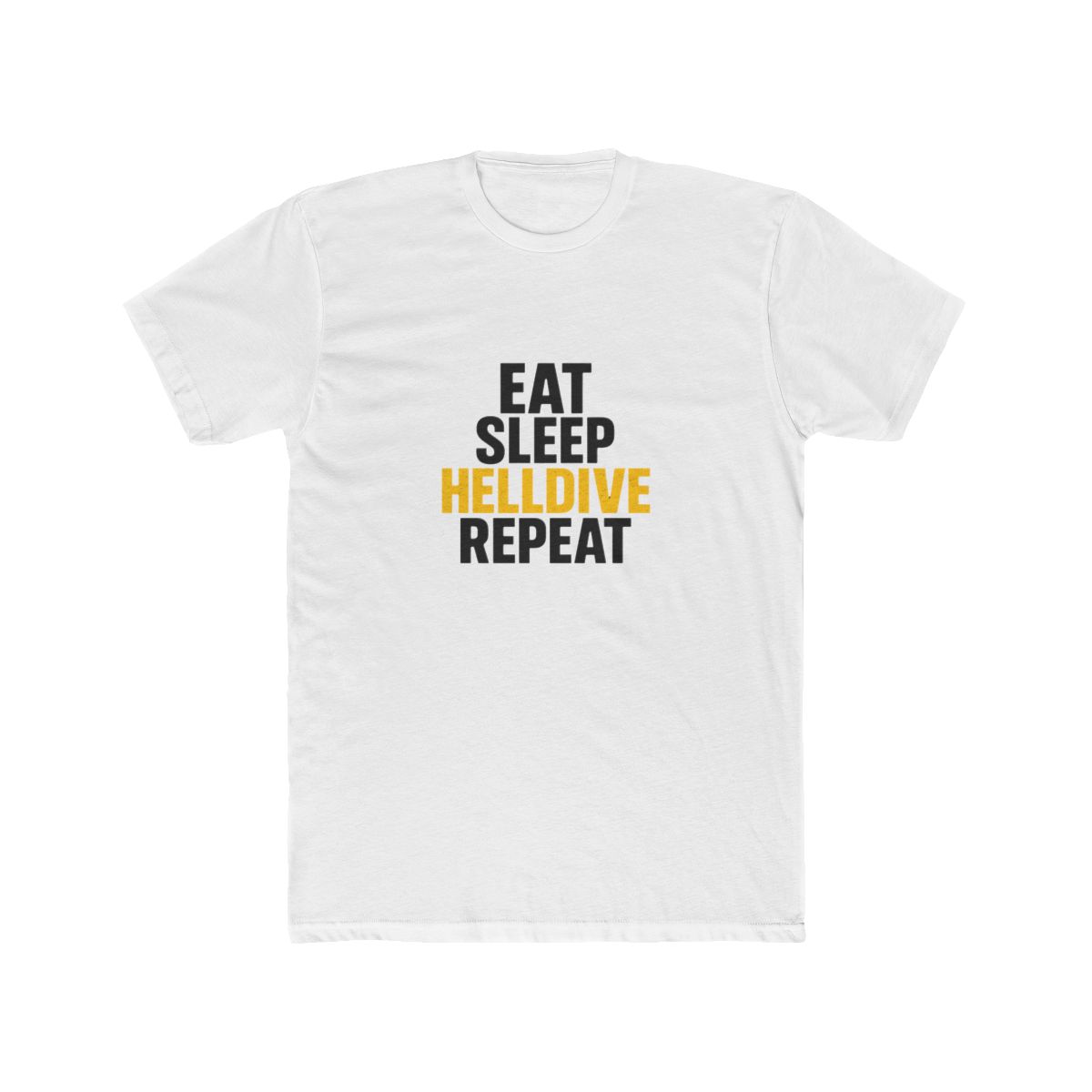 Eat Sleep Helldive Repeat Helldivers Gamer T-Shirt - Official t-shirts merchandise