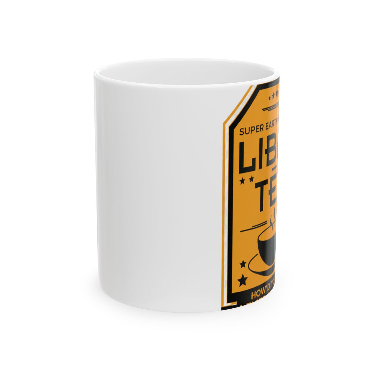 Liber-1 Nutrition Super Earth Approved Liber Tea Mug - Official mugs merchandise
