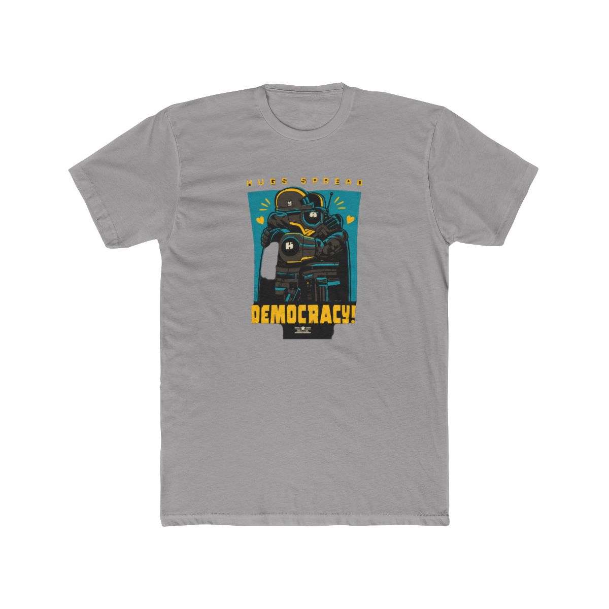 Helldivers 2 PlayStation Video Game Hugs Spread De T-Shirt - Official t-shirts merchandise