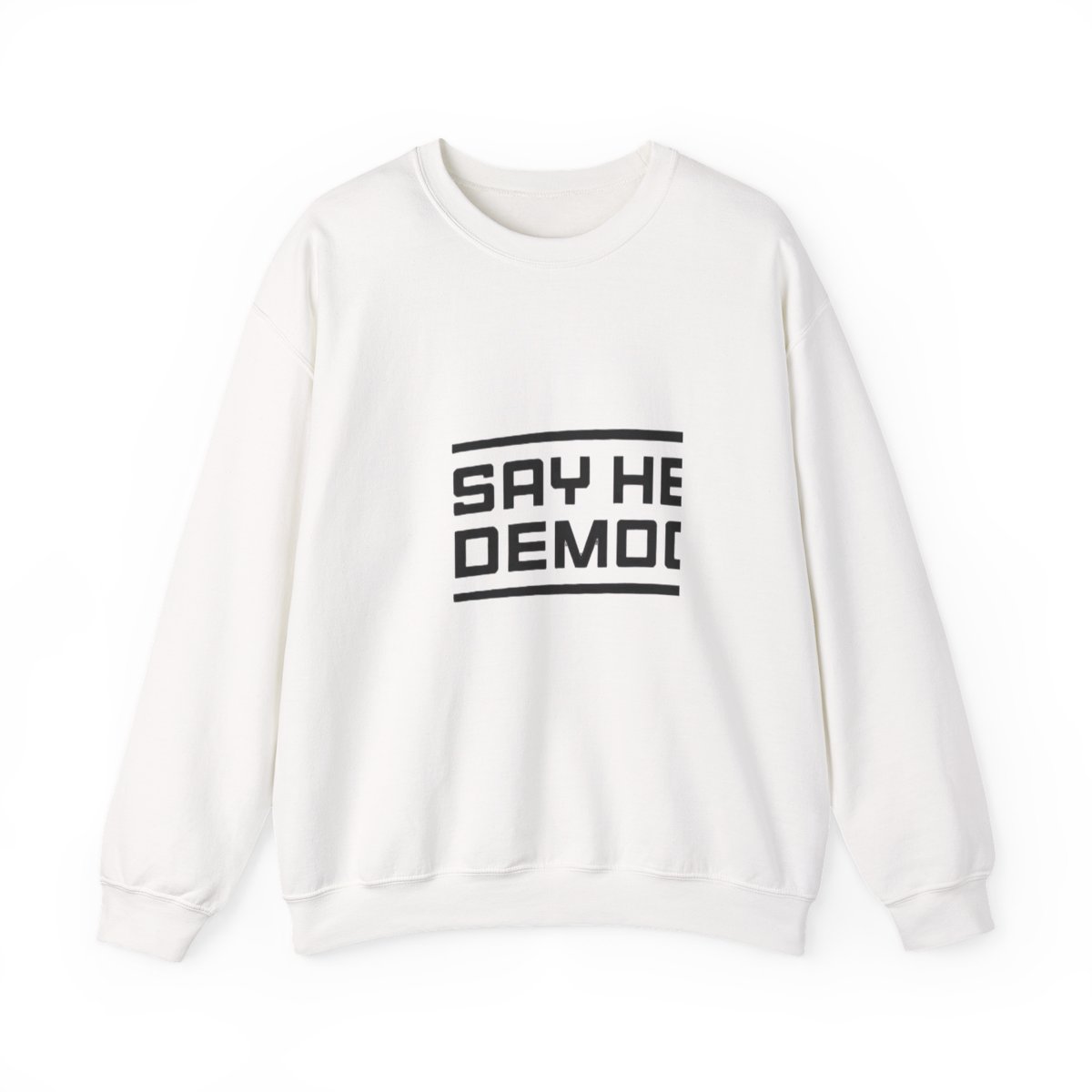 Helldivers Hello to Democracy Heavy Blend™ Crewneck - Official sweatshirts merchandise