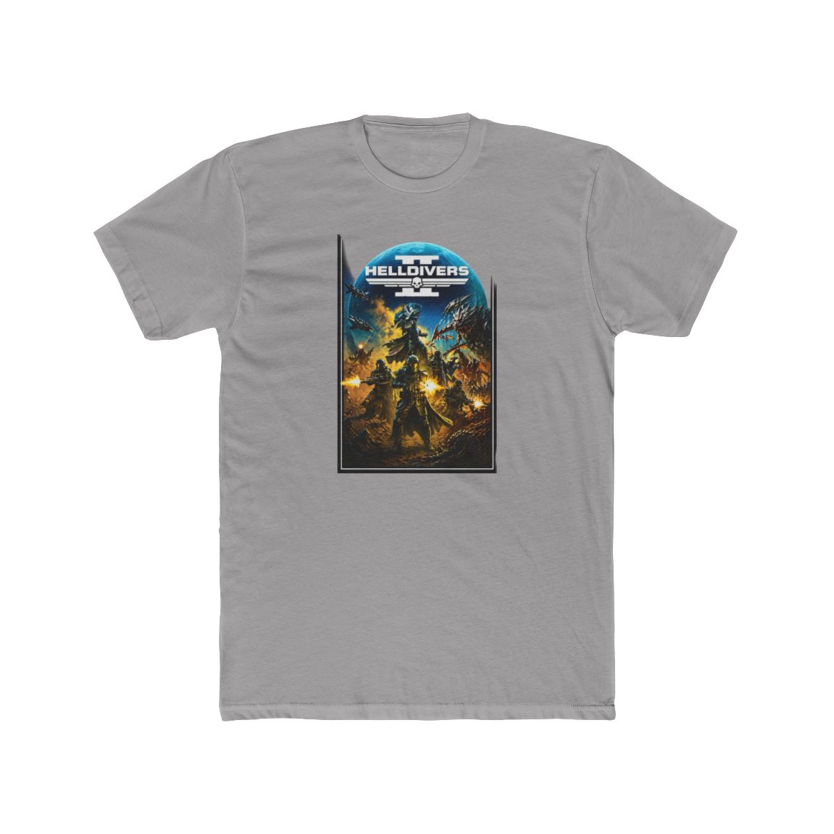 Helldivers Key Art Softstyle T Shirt - Official t-shirts merchandise